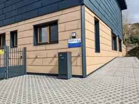 Spengler Metall Hausfasade