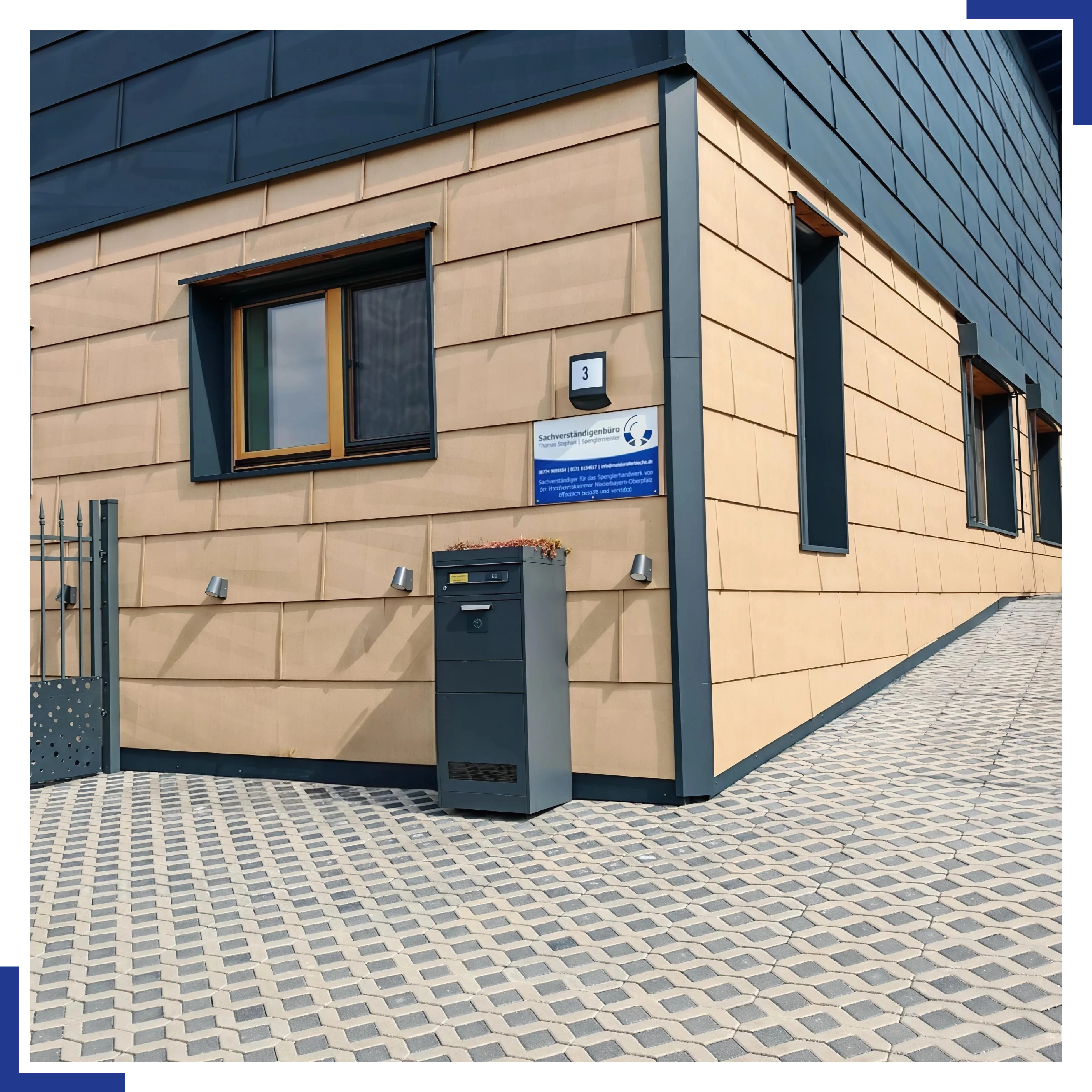 Metall Fassade Blech Spengler